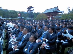 ２２式典前PA050970