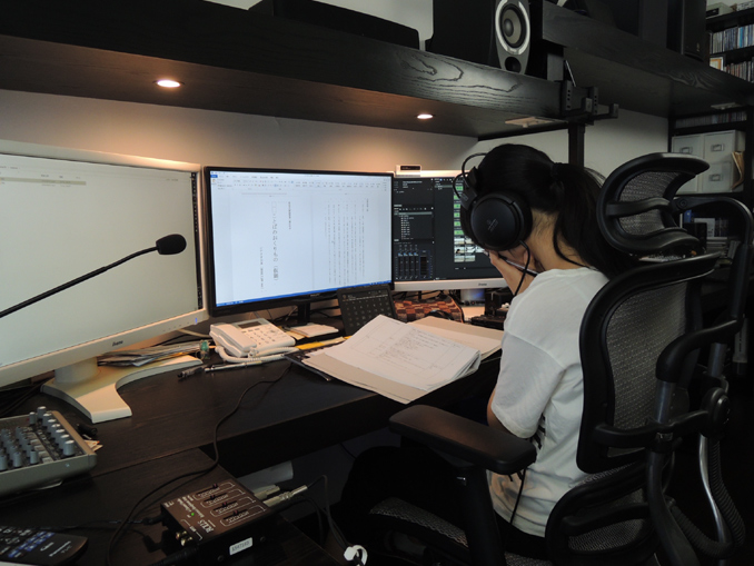 第35回まつやま市民シンポジウム記念事業 「まつやま市民映画」前回の制作風景